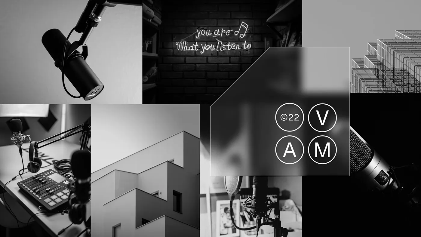 Archived Podcast™ — Moodboard · Visakion