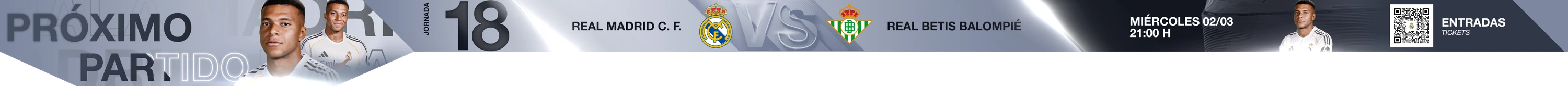 Real Madrid — Match System — Next match · Visakion