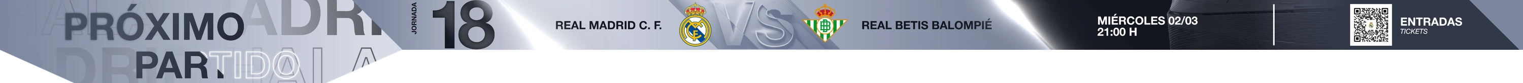 Real Madrid — Match System — Next match · Visakion