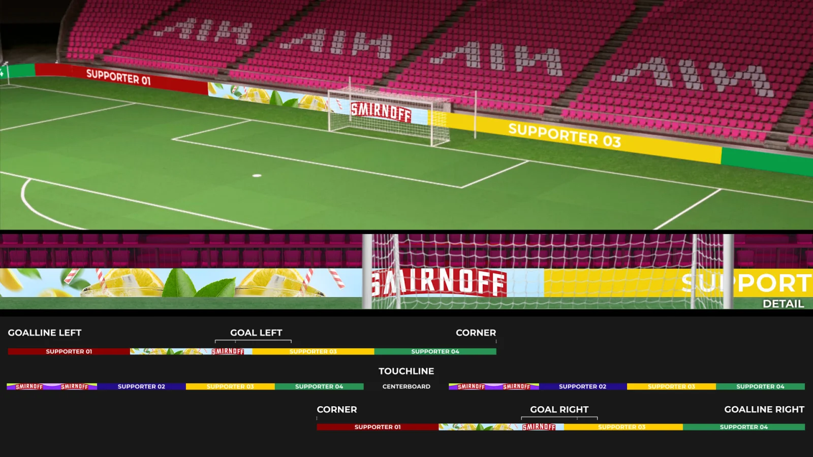 FIFA World Cup 26 — Static Boards — On the pitch · Visakion