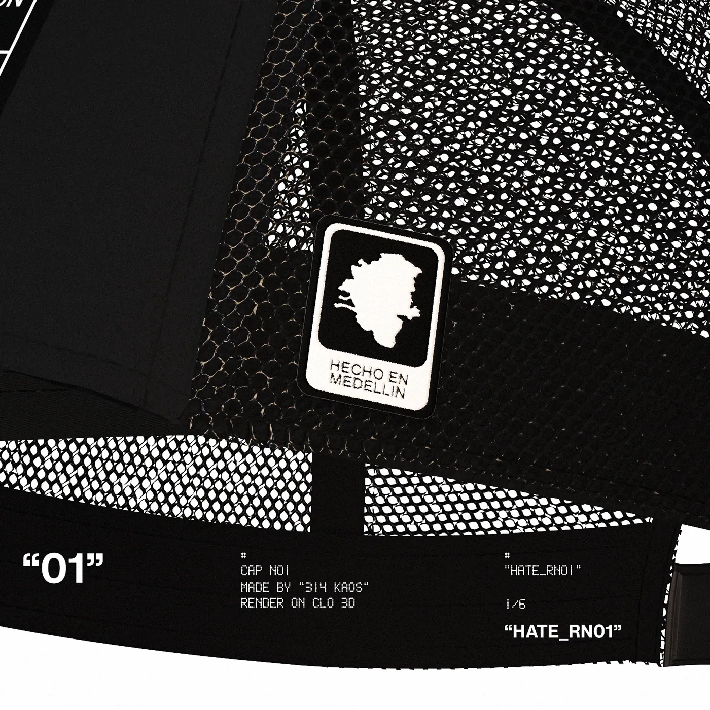 “I Hate the W” Collection — The six caps · Visakion